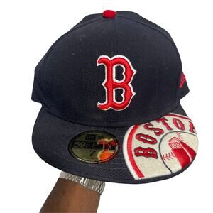 NWT New era Boston Red Sox fitted hat 7
